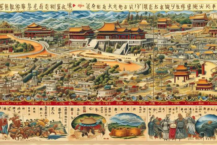 中国大历史手抄报，中国大历史手抄报图片