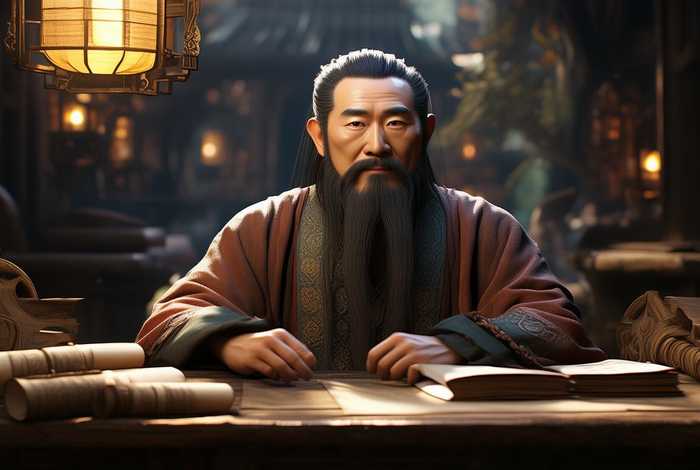 制作历史人物卡片 - 制作历史人物卡片诸葛亮