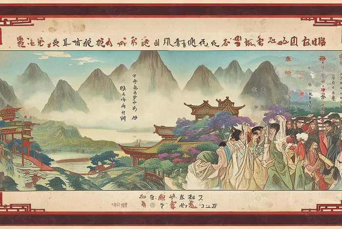 中国古代故事英语手抄报；中国古代故事手抄报英语版