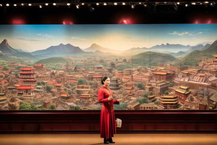 女人讲中国历史的视频，一个讲述中国历史的演讲视频