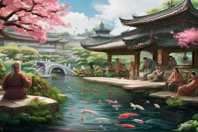 中国成语故事绘画，中国成语故事绘画简单又漂亮