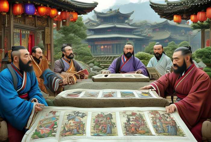中国历史歌谣口诀，中国历史的歌谣