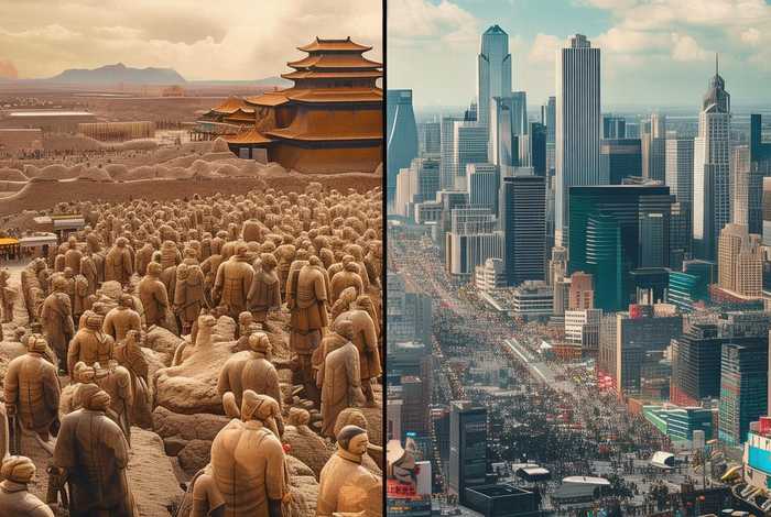 中国和美国历史发展有何不同（美国和中国的发展历程有何不同）