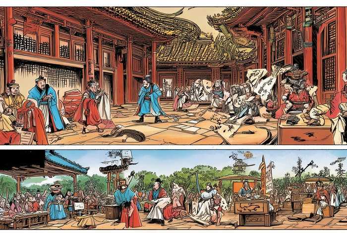有关中国古代史的历史漫画，有关中国古代史的历史漫画作品