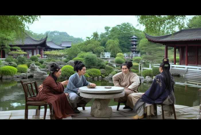 中国故事英语剧本6人版；中国故事英语剧本四人