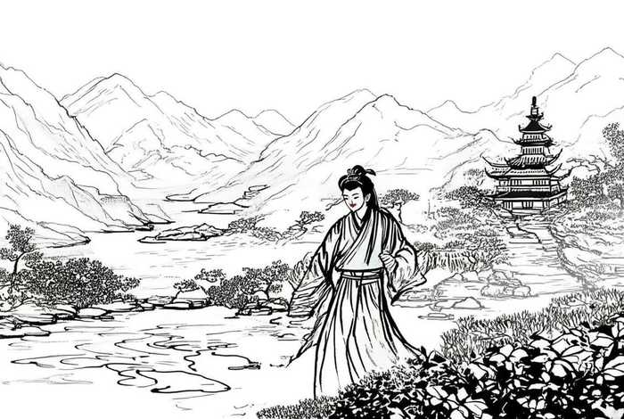 中国历史的图片；中国历史的图片简笔画