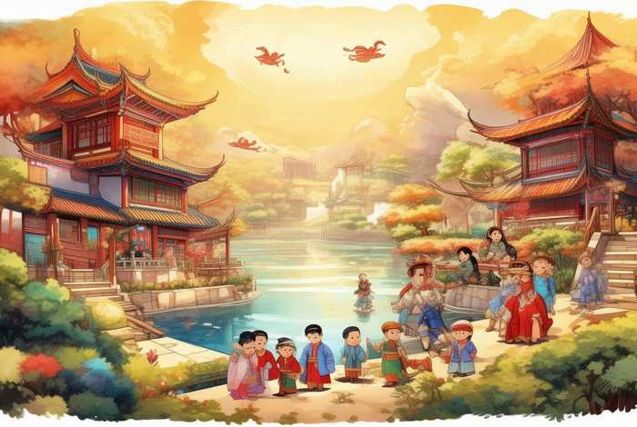 中国故事儿童绘画(中国故事绘画图片a3纸) 中国故事儿童绘画(中国故事绘画图片a3纸)