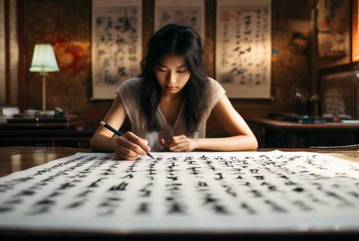 中国故事书法作品（中国故事书法作品内容）