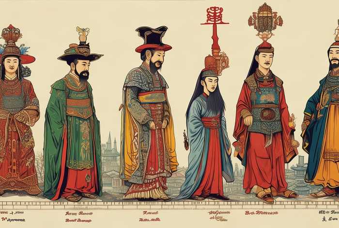 中国历史朝代和代表人物一览表 - 中国历史朝代和代表人物一览表图片
