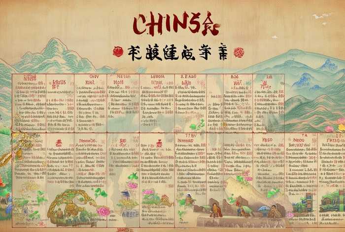 中国古代历史图说 - 中国古代历史图表