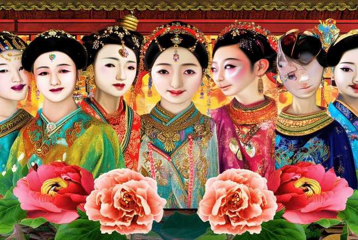 中国历代女王；中国历代女王图片