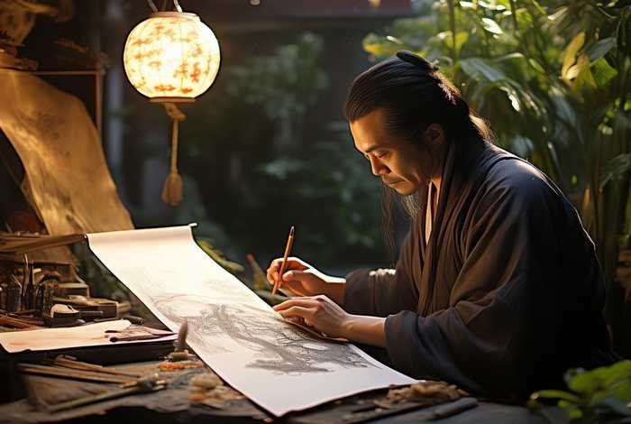 中国古代画家人物故事（中国古代画家人物故事图片）
