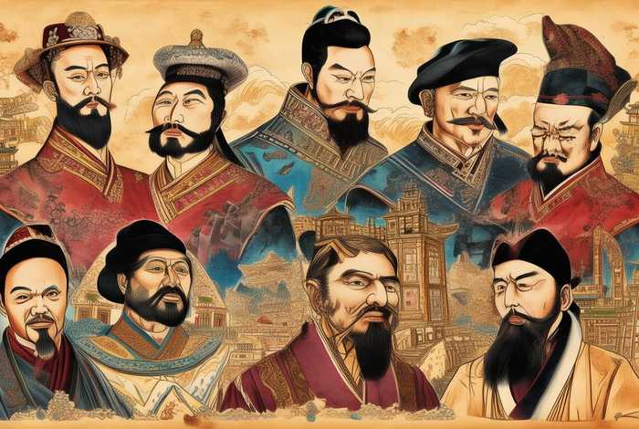 中国历史风云人物，中国历史风云人物手抄报