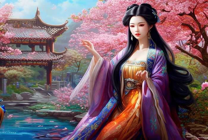 杨贵妃中国民间故事（杨贵妃中国民间故事思维导图）