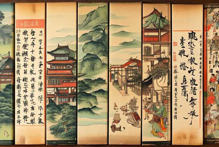 中国故事连环画六幅图;中国故事连环画六幅图片 中国故事连环画六幅图;中国故事连环画六幅图片