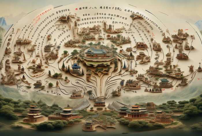 中国历史相关古诗，中国历史古诗集思维导图呈现故事脉络与相关历史知识