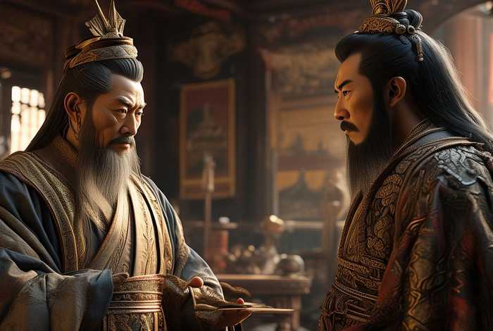 中国历史故事管仲向齐桓公进霸术；管仲与齐桓公的历史典故