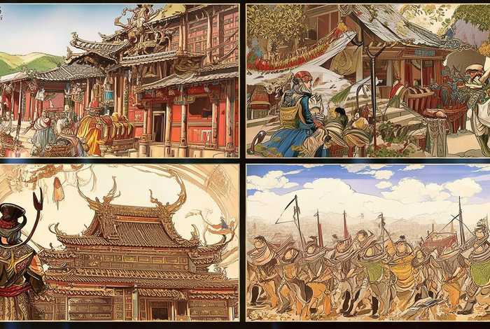 中国历史故事连环画4张怎么画，中国历史故事连环画4张怎么画的