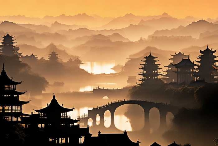 中国历史剪影；中国历史剪影图片