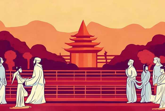 中国历史故事绘画插图简单；中国历史故事绘画插图简单又好看
