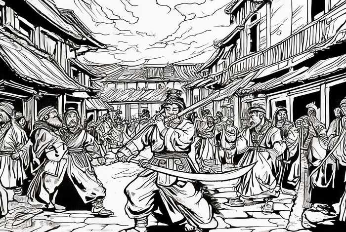 中国历史故事的漫画图片（中国历史故事的漫画图片简笔画）