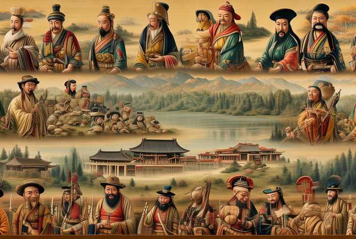 中国历史人物图谱；中国历史人物图谱大全