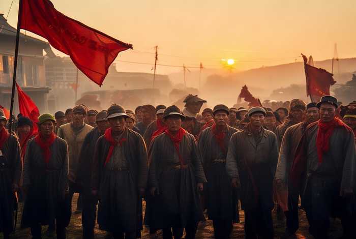 中国历史红色文化故事100字，中国历史红色文化故事100字左右
