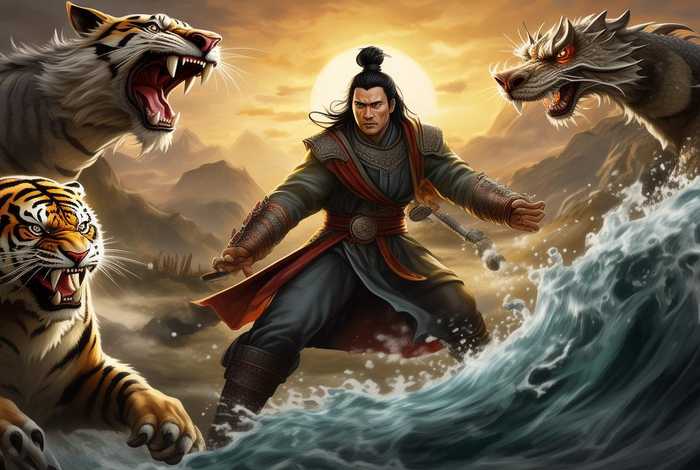 中国历史故事周处除三害连环画 - 周处除三害的故事告诉我们什么道理