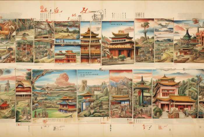 中国历史长卷手绘年表；中国历史长卷手绘年表pdf
