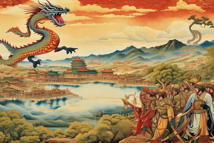 中国历史故事绘画、中国历史故事绘画图片
