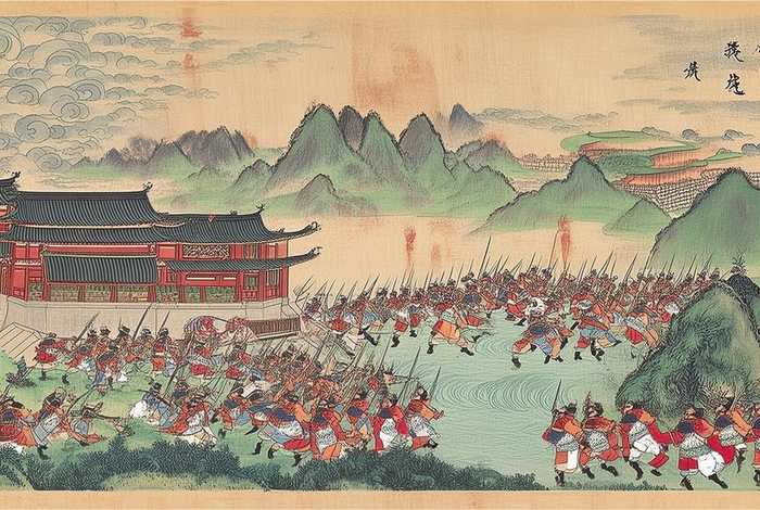 中国历史故事的绘画作品（中国历史故事的绘画作品图片）