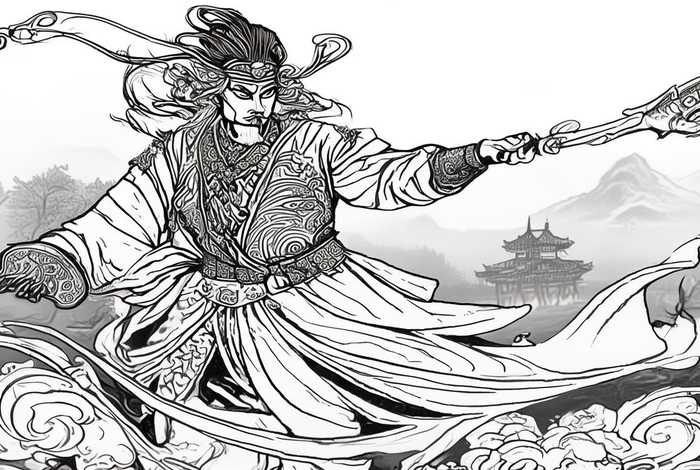 中国历史英雄简笔画、中国历史英雄简笔画图片