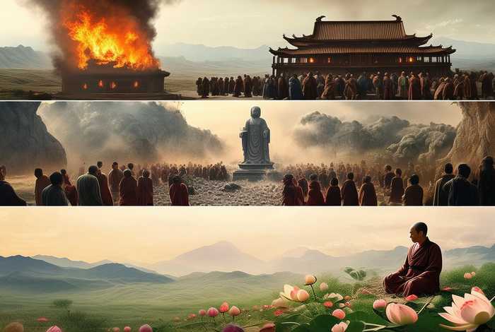 中国历史上三次灭佛运动；中国古代三次灭佛运动