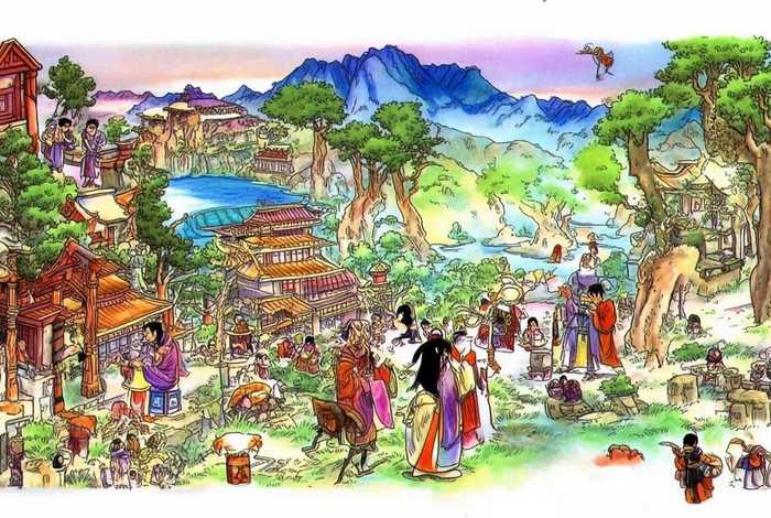 中国历史民间故事图片、中国历史民间故事图片手绘