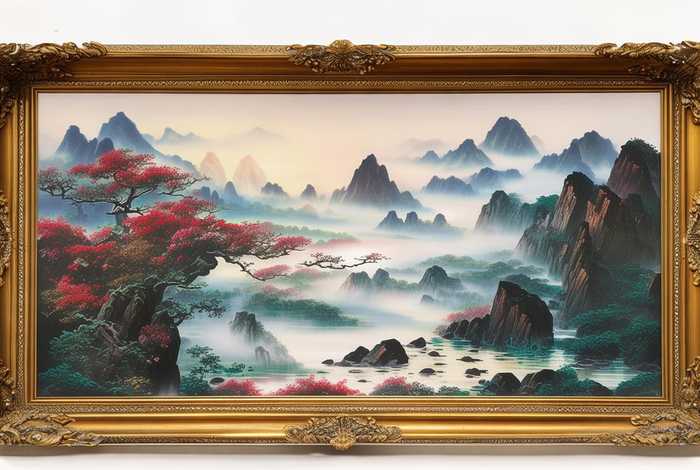 中国著名油画图片，中国著名油画图片展示.油画带名字的作品