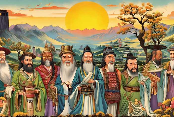 中国历史人物故事的总结图 中国历史人物故事的总结图怎么画