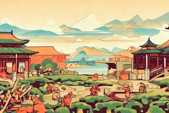 中国历史漫画作品简笔画，中国历史漫画作品简笔画图片