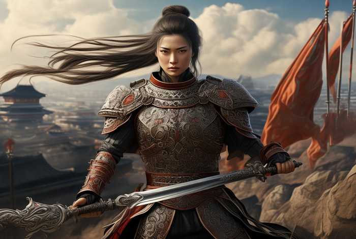 中国历史上十大女名将，中国历史著名女将