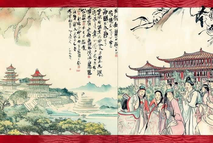 中国历史故事封面图片手绘、中国历史故事封面图片手绘版