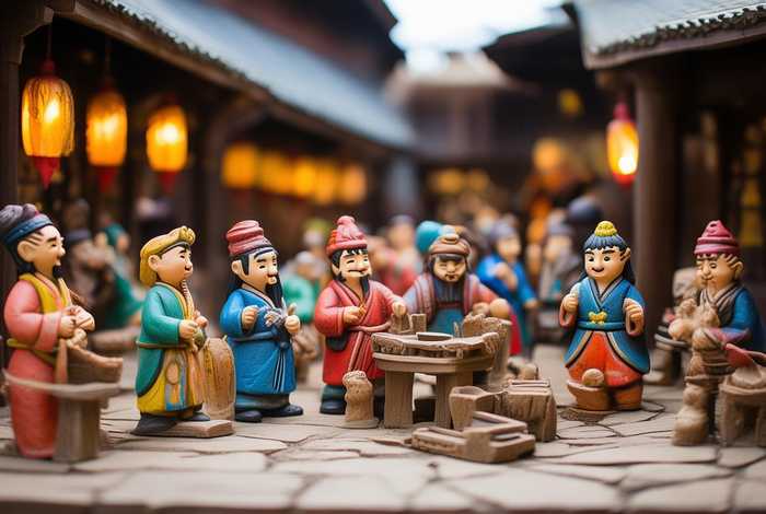 中国历史故事粘土人物图片、中国历史故事粘土人物图片简笔画
