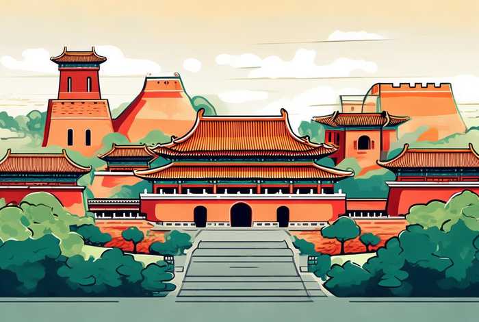 中国历史遗产简笔画，中国历史遗产简笔画图片