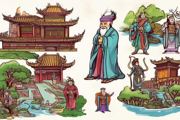 中国历史人物故事手抄报图片，中国历史人物故事手抄报图片大全