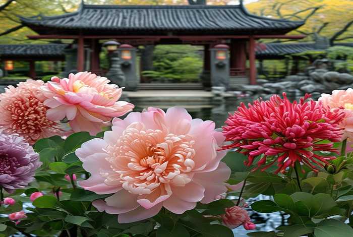 中国历史栽培的花、中国花卉栽培的4个主要历史时期分别为