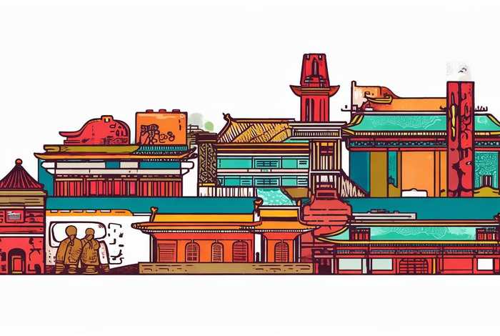 中国历史文化遗产简笔画 中国历史文化遗产简笔画大全
