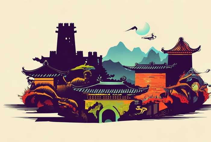 中国历史文化名片简笔画（中国历史文化名片简笔画怎么画）