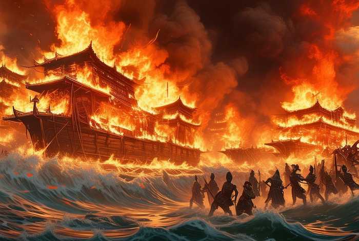 中国民间故事火烧赤壁 中国民间故事火烧赤壁概括