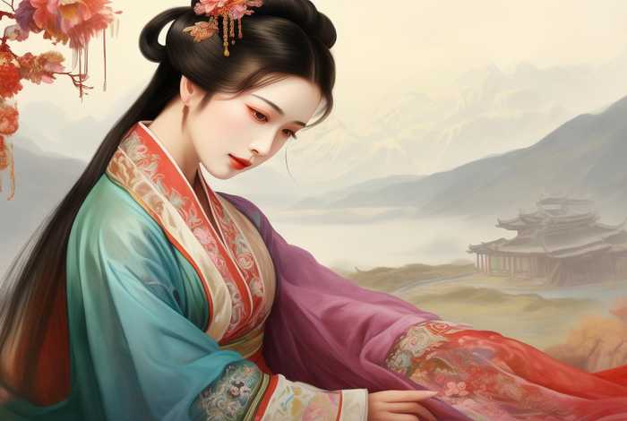 中国历史拟人 中国历史拟人美女(画)