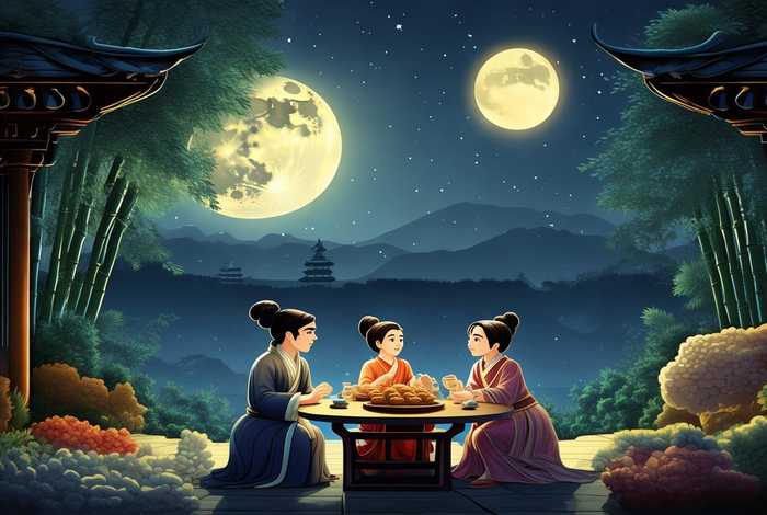 中秋节的由来的故事；中秋节的由来的故事100字