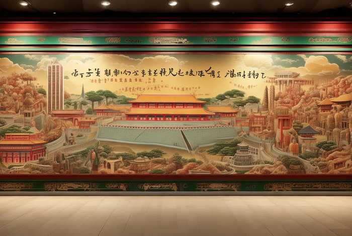 中国历史古迹文化主题墙 中国历史古迹文化主题墙设计图片