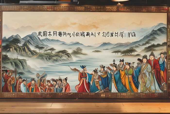 中国历史故事展板设计，中国历史故事展板设计图片